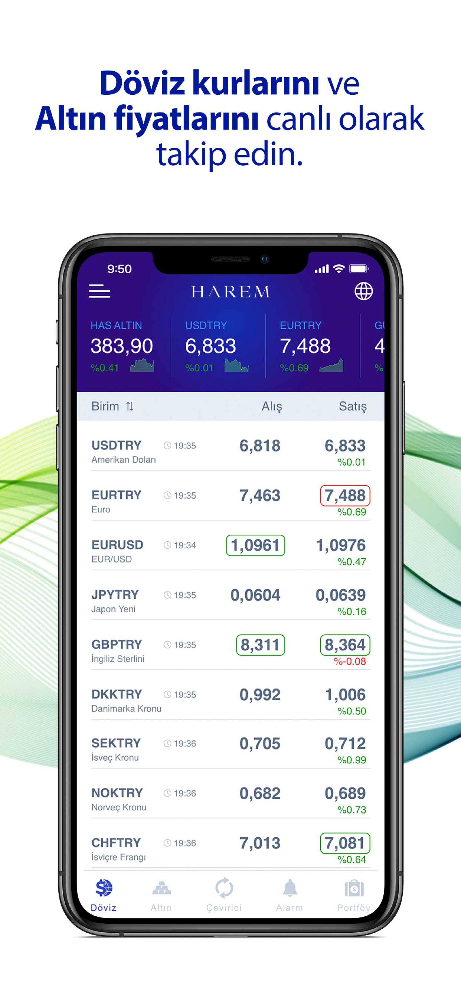 Harem App Screen